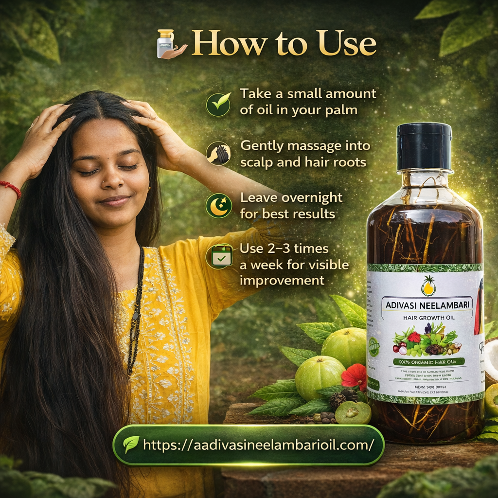 Adivasi Neelambari Herbal Hair Oil