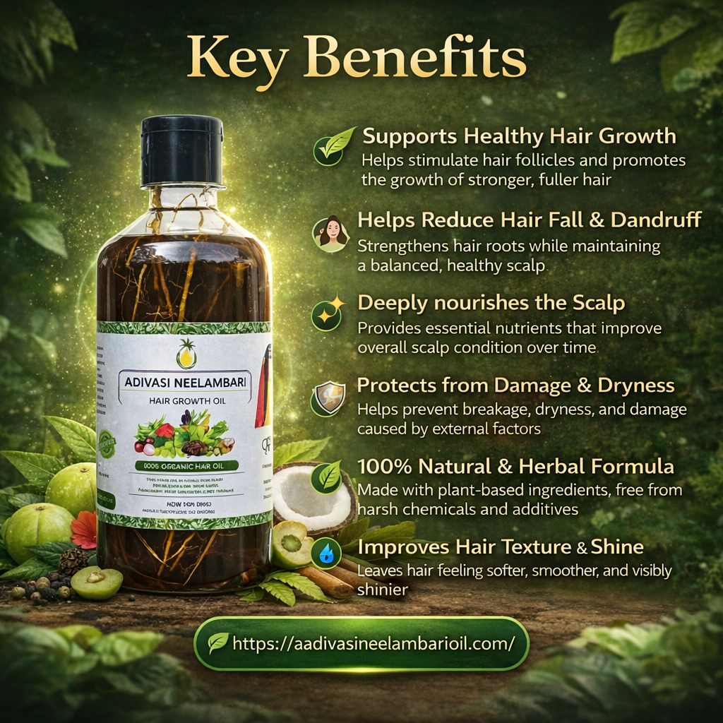 Adivasi Neelambari Herbal Hair Oil